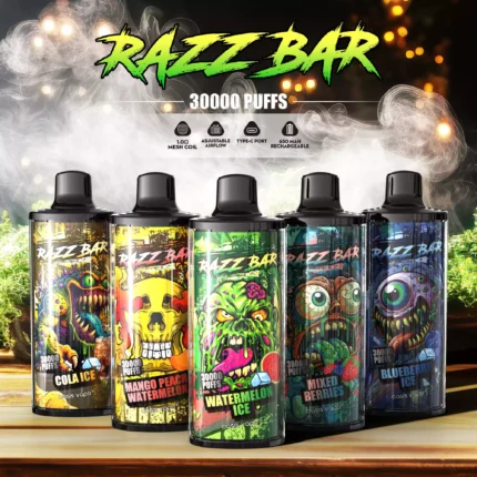 Razz Bar 30000 Puffs Disposable Vape 30K Puffs Electric Cigarette