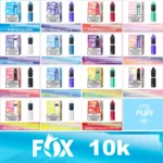 JNR Fox 10K Puffs Prefilled Pod Vape Kit 10000 Puffs E-Cig 20mg