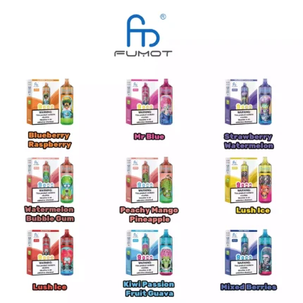Fumot T9K Pod Vape 2% Nicotine T9000 Disposable Vapes Electric Cigarette
