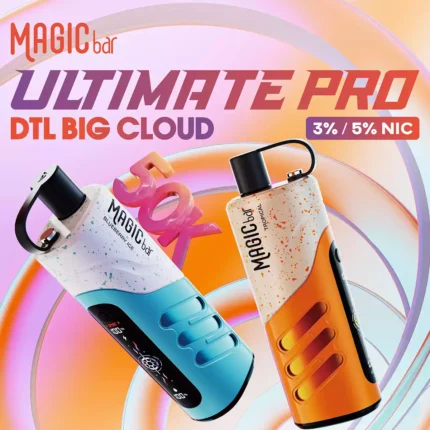 Magic Bar Ultimate Pro 50000 Puffs 3% 5% Nicotine Disposable Vapes Electric Cigarette